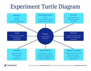 business  Template: Simple Experiment Turtle Diagram Template