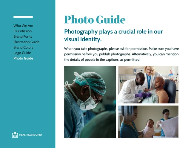 Healthcare Brand Style Guide Ebook - Page 9