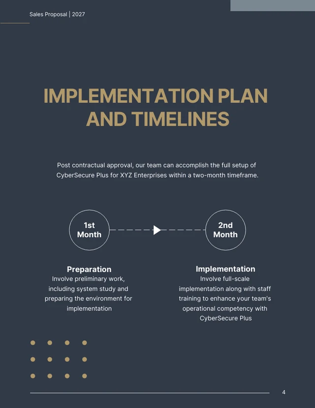 Modern White Brown And Dark Gray Sales Proposal - Page 4