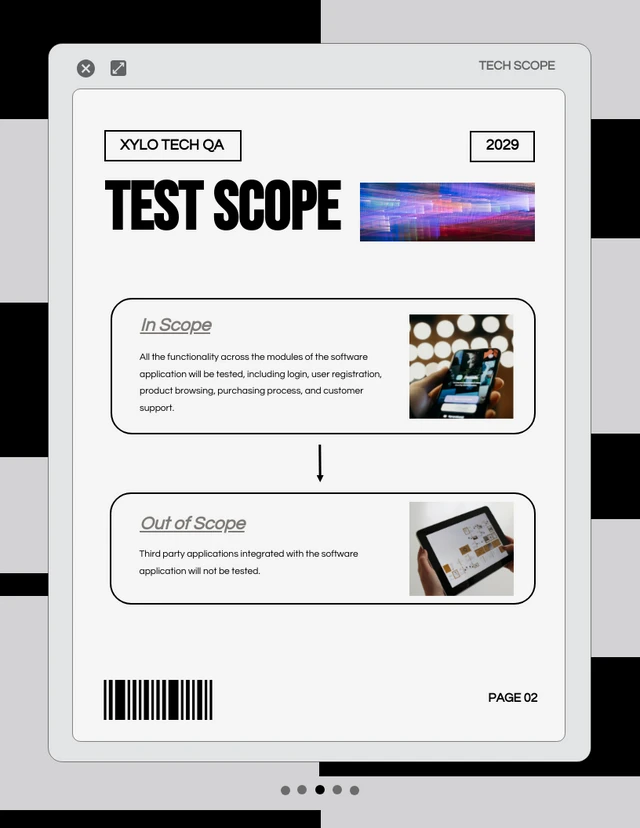 Minimalist Web Test Plan - Page 3