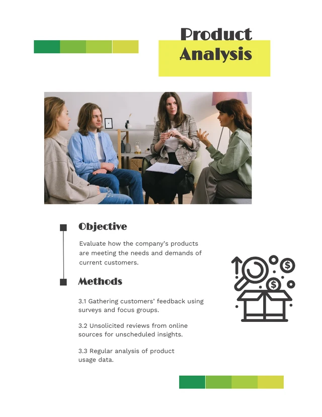 Lime Green And White Research Plan - Page 3