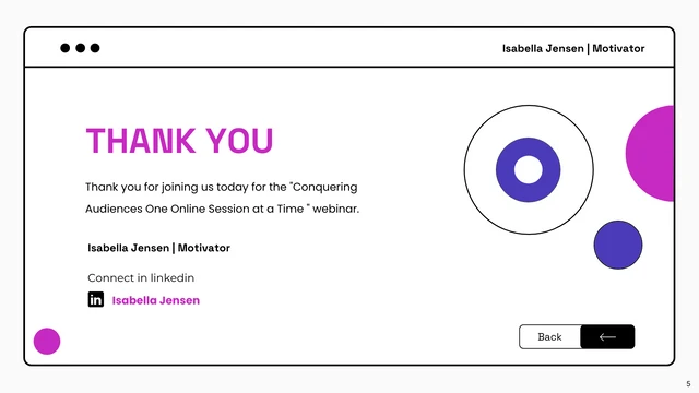 Purple Pastel Color Shape Webinar Presentation - Page 5