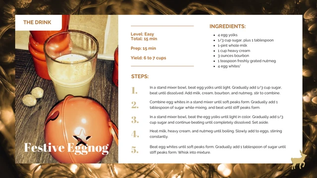 Christmas Cooking Recipe Presentation - Page 3