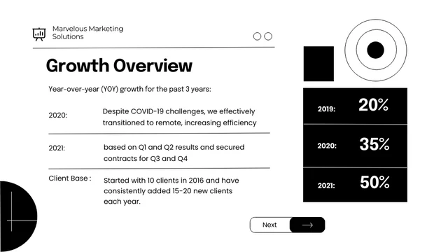 Black And White Clean Marketing Minimalist Presentation - Page 2