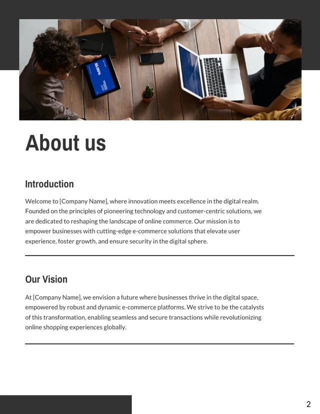 Website Development Proposals - Page 2