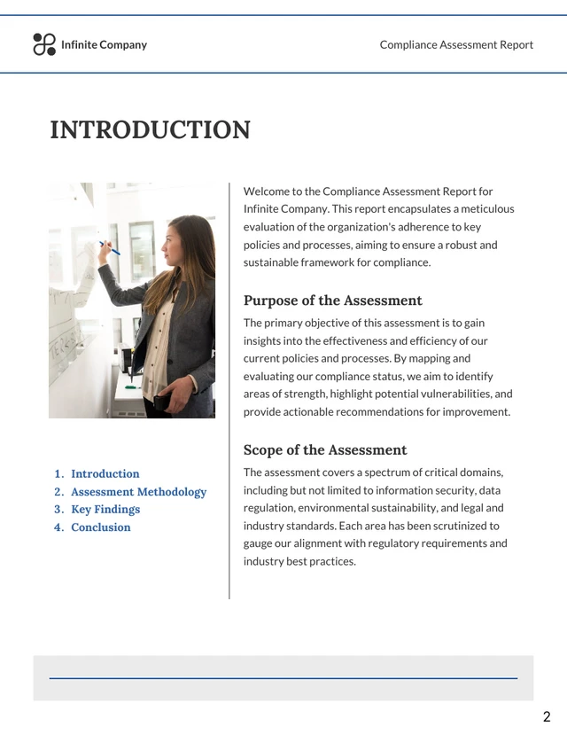 Compliance Assessment Report - Page 2