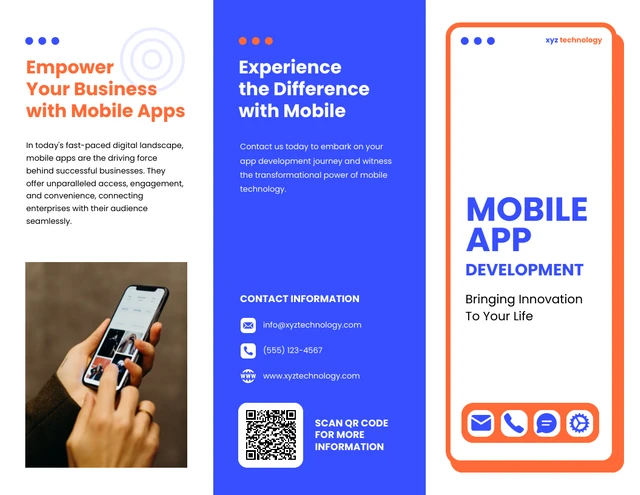 Mobile App Development Brochure - Page 1