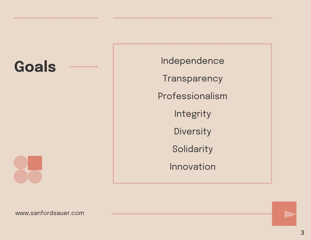 Simple Pastel Strategic Plan