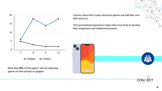 White and Teal Technology Pitch Deck Template - Page 4