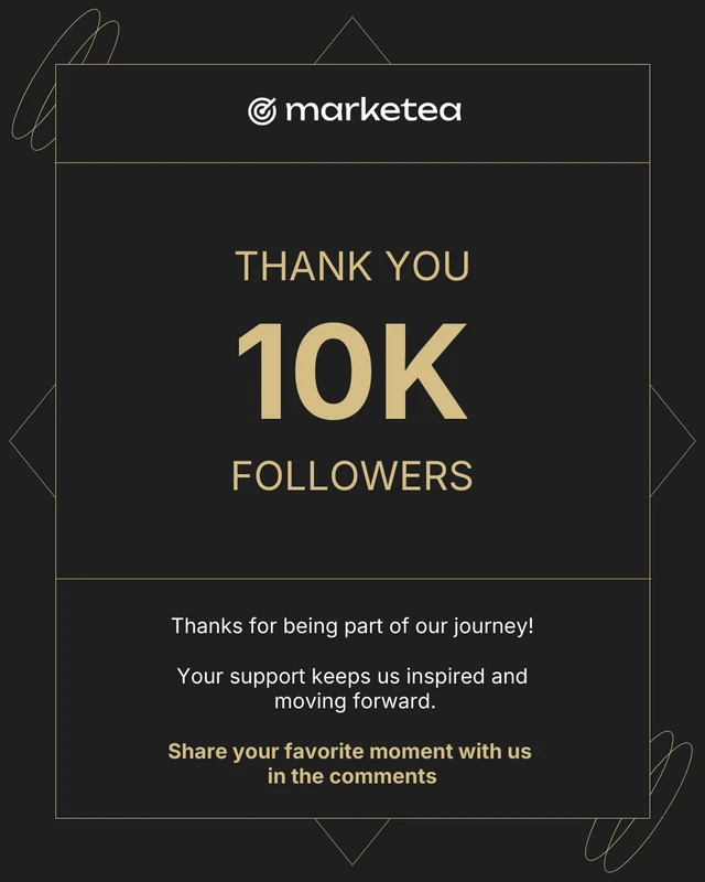 Customer Milestone Facebook Post Template