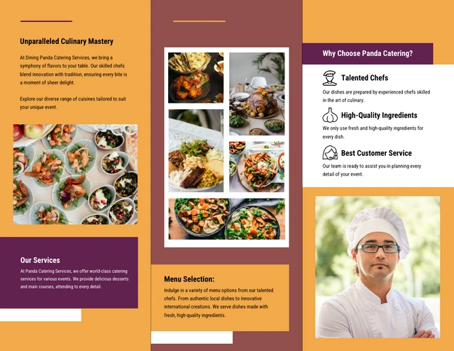 Gourmet Catering Services Brochure - Page 2