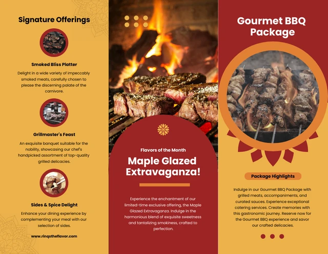 BBQ and Grill Catering Brochure - Page 2