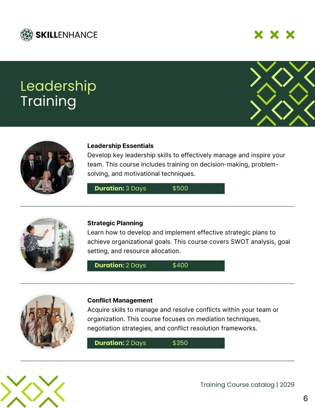 Training Course Catalog Template - Page 6