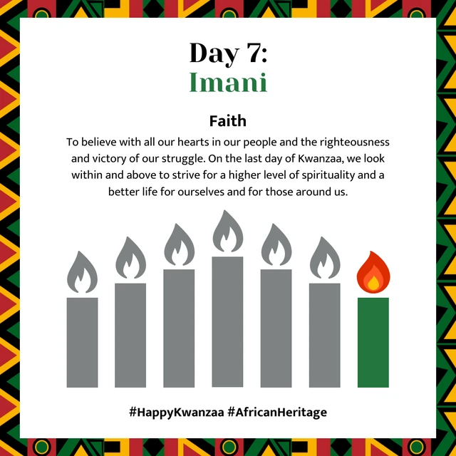 7 Principles of Kwanzaa - Page 8