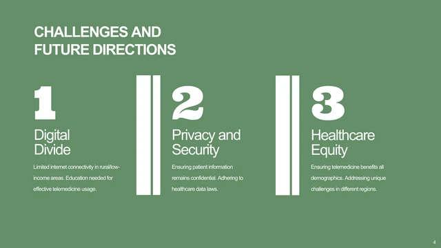 Simple Green White Health Presentation - Page 4