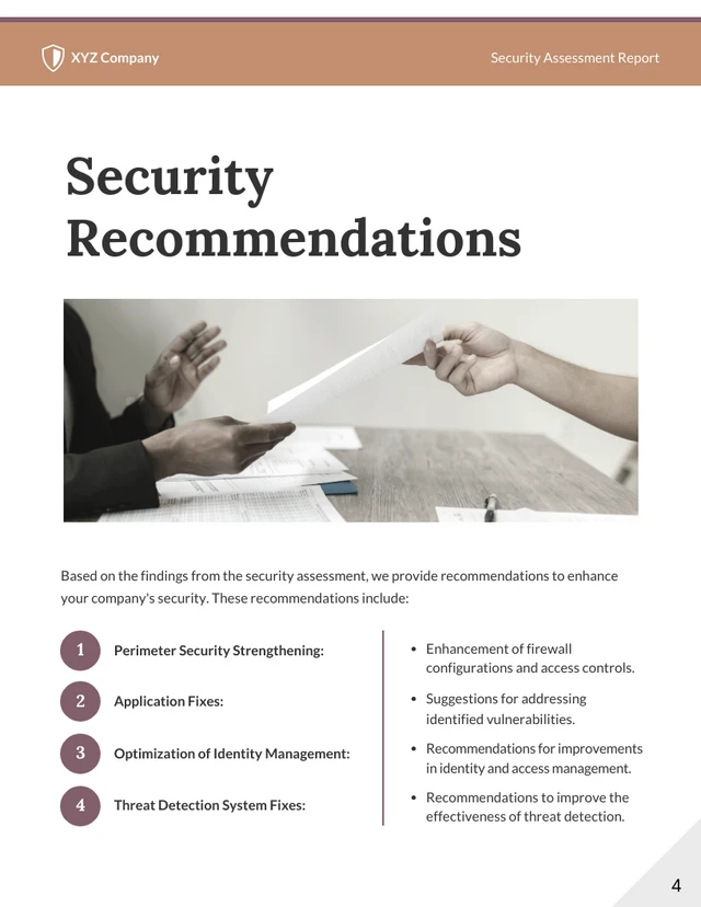 Security Assessment Report - Page 4