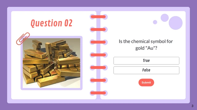 Purple Book Quizzes Presentation - Page 3