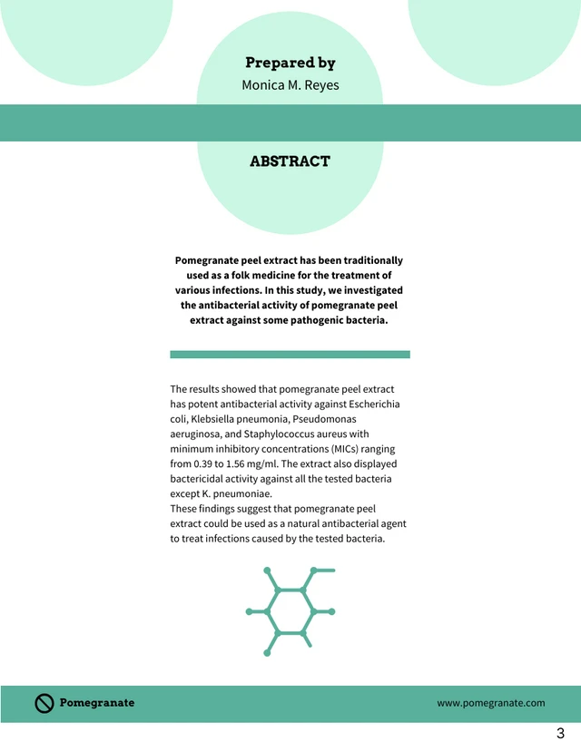 Pale Green Research Proposal Template - Page 3