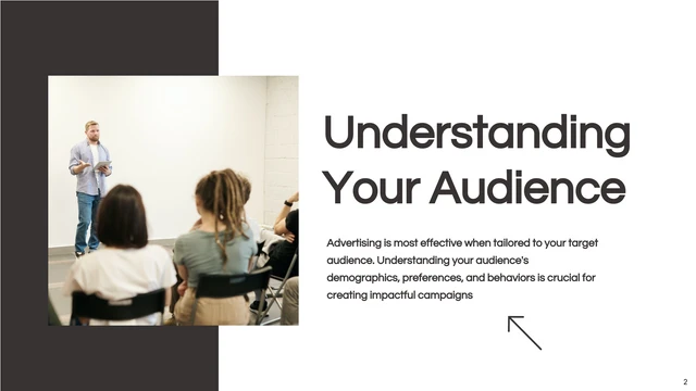 Modern Black Advertising Presentations - Page 2