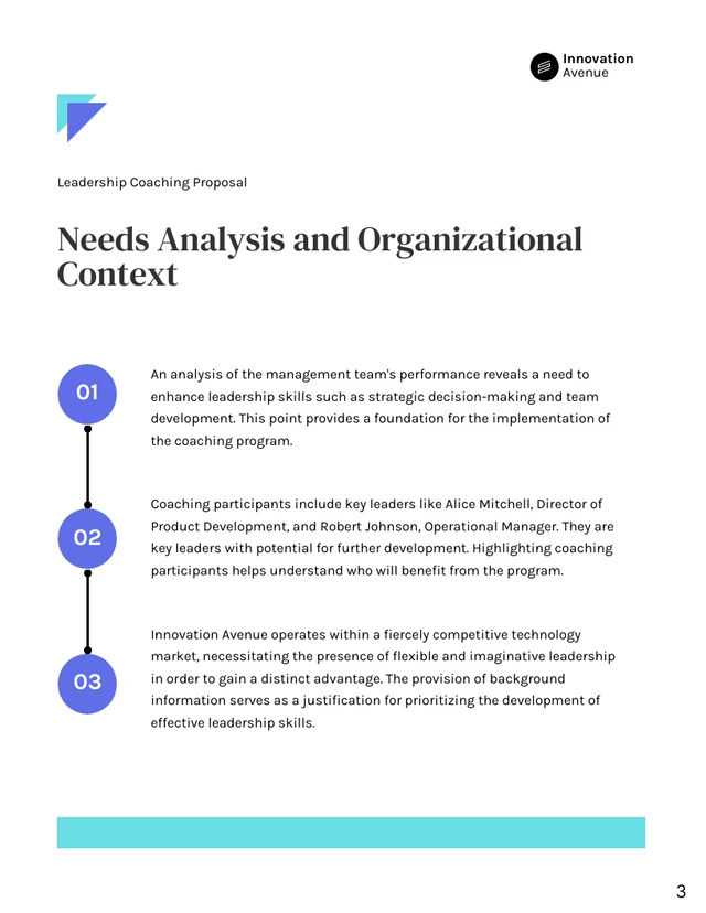 Leadership Coaching Proposal - Page 3