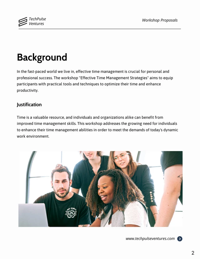 Workshop Proposals - Page 2