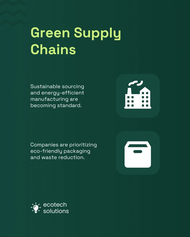 Business Sustainability Social Media Carousel Template - Page 2