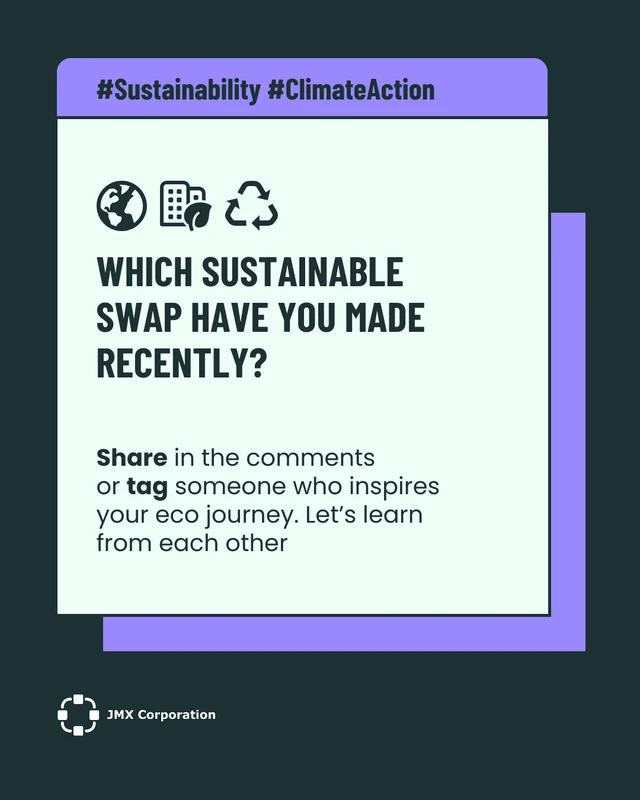Educational Sustainability Fun Facts Carousel Template - Page 5
