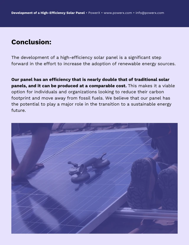 Dark Purple Engineering White Paper Template - Page 6