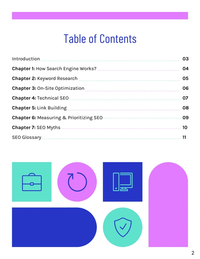 SEO Beginner Guide eBook - Page 2