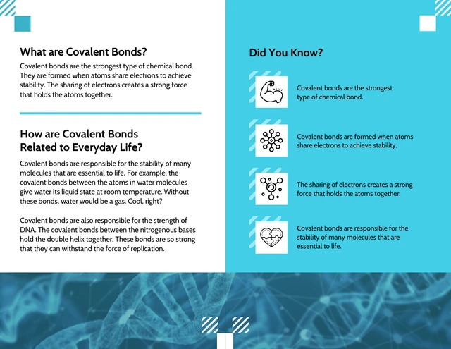 Science Brochure Template - Page 2