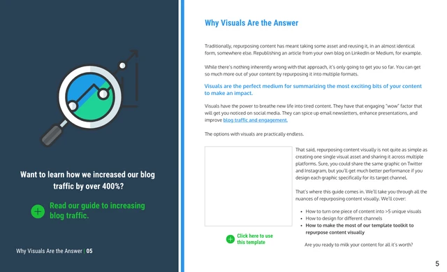 Everything You Need to Repurpose Content Visually eBook - Page 5