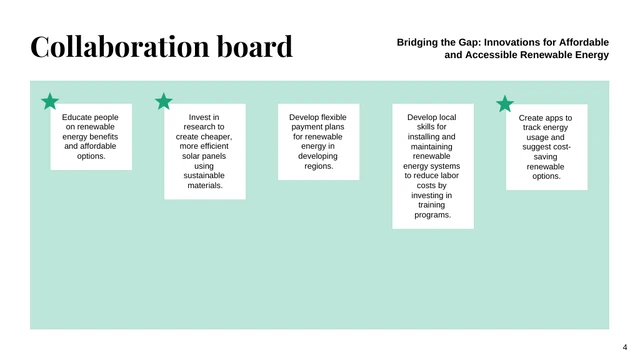 Grey Clean Minimalist Wastercolor Digital Brainstorm Presentation - Page 4