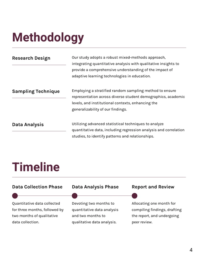 Masters Thesis Proposal Template - Page 4