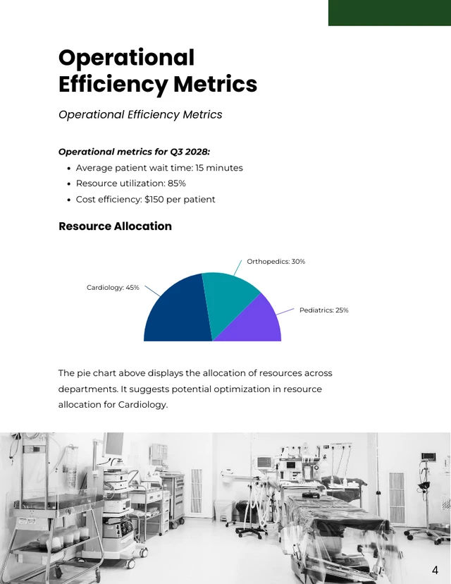 White and Green Minimalist Modern Data Report - Page 4