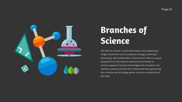 Gray And White Illustration Simple Science Presentation - Page 3