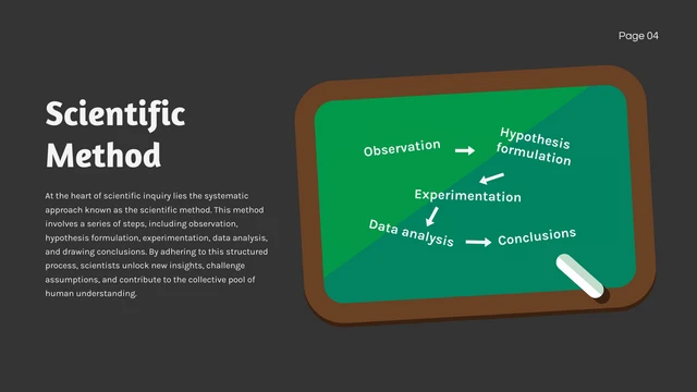 Gray And White Illustration Simple Science Presentation - Page 4