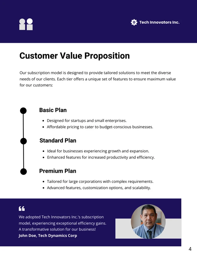 Subscription Pricing Proposals - Page 4