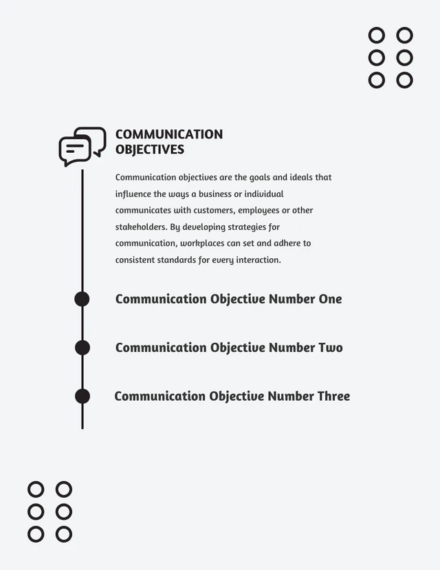 Grey And Black Simple Modern Rustic Corporate Communication Plans - Page 4