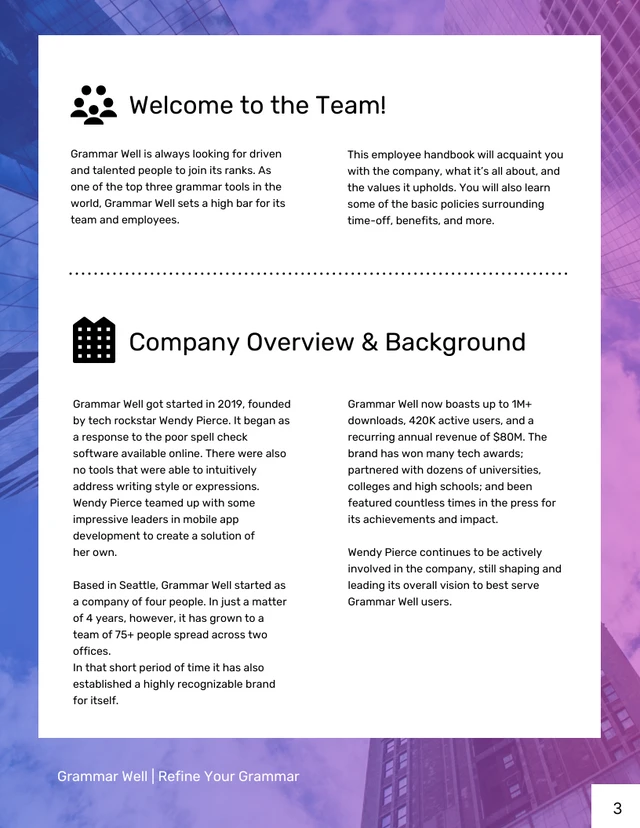 Gradient Corporate Employee Handbook - Page 3