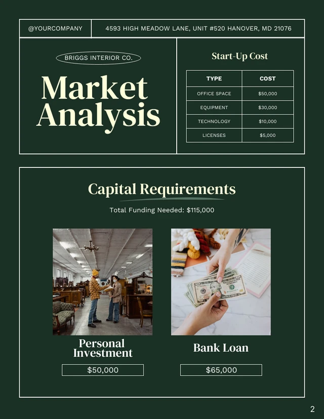 Green and White Furniture Finance Plan - Page 2