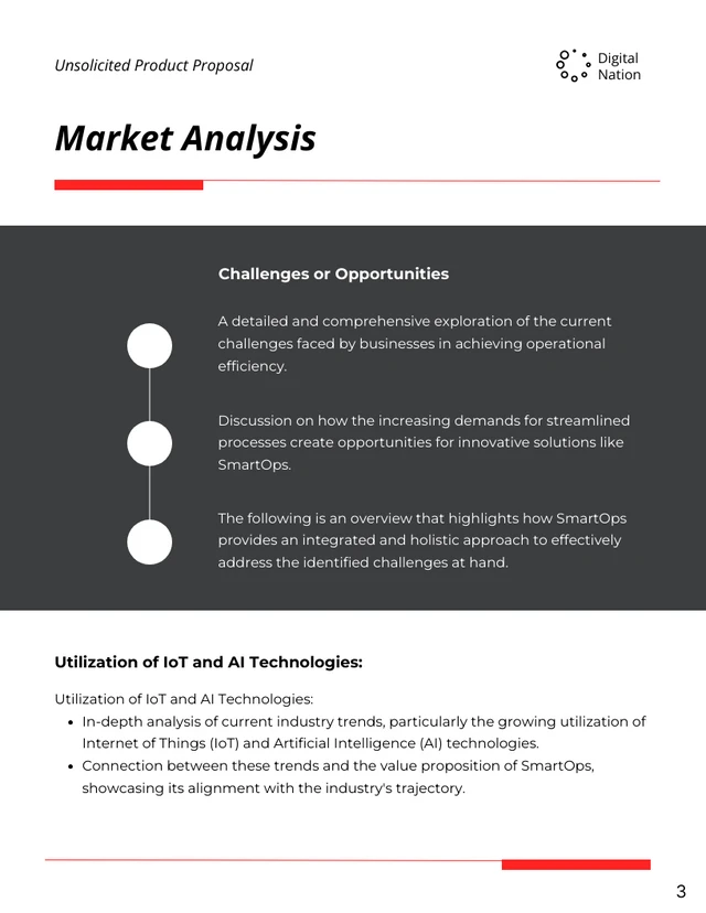 Red Unsolicited Product Proposal - Page 3