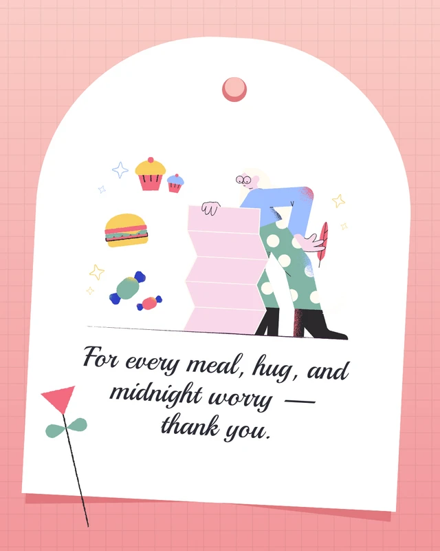 Love Notes For Mom Instagram Carousel Template - Page 3