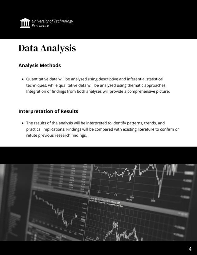 Black White Research Proposal - Page 4