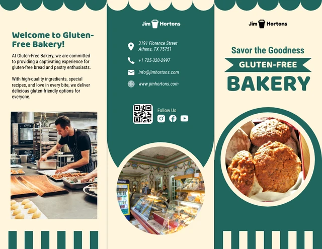 Gluten-Free Bakery Brochure - Page 1