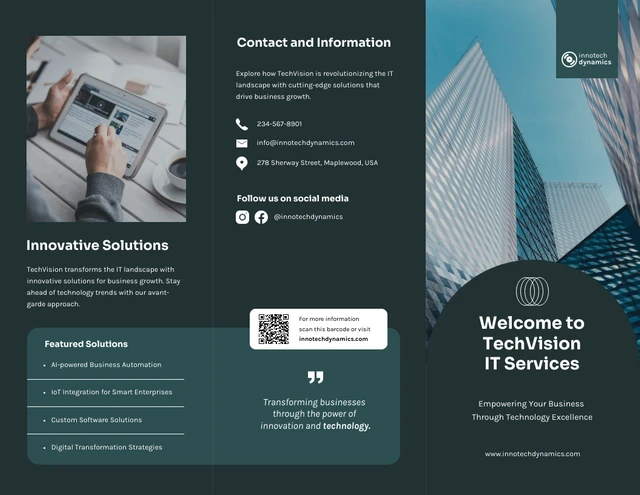 IT Services Brochure - Page 1