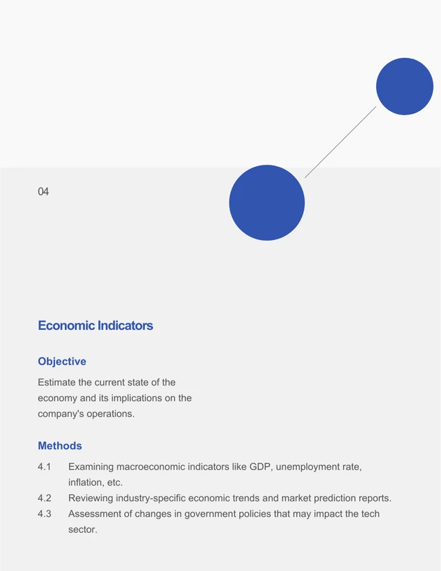 Simple Blue And White Research Plan - Page 4