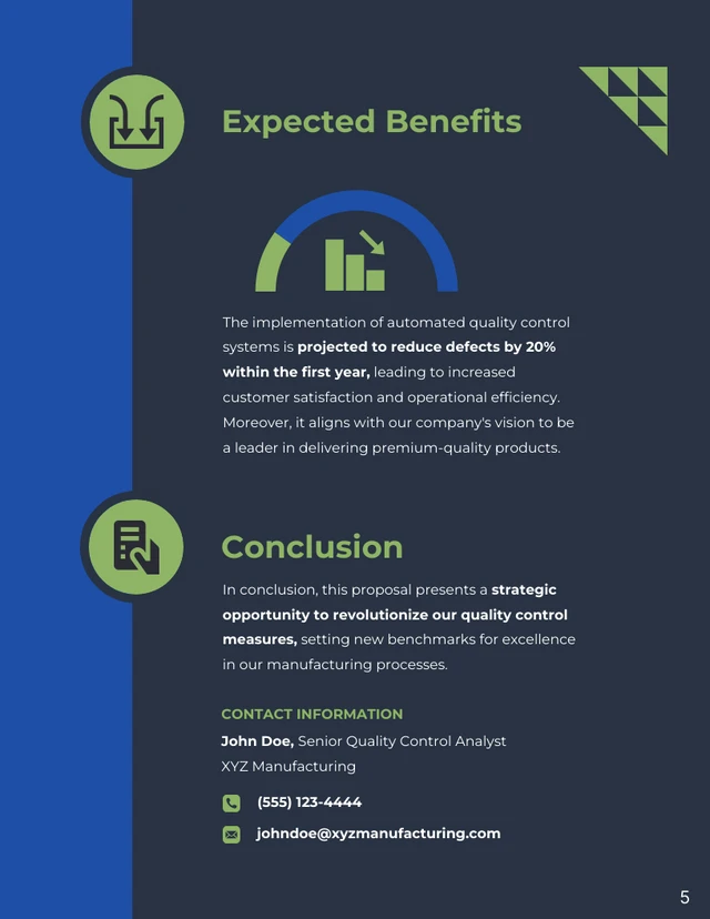 Quality Control Enhancement Proposal - Page 5