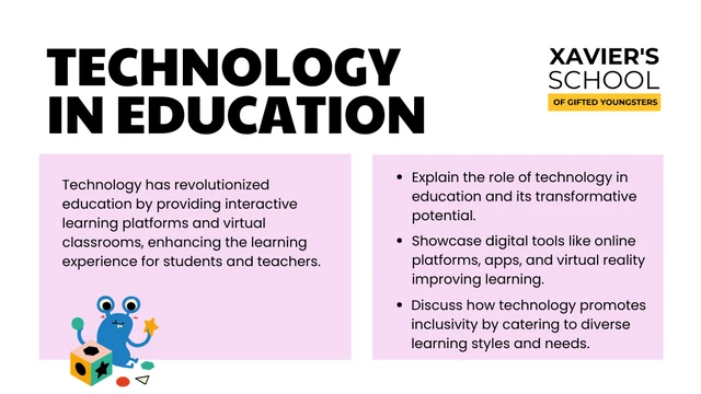 Colorful Character Group Project Education Presentation - Page 3