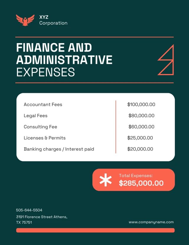 Green And White Simple Expense Report - Page 4