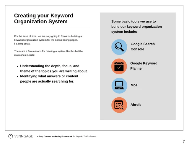 4 Steps Content Marketing Organic Traffic EBook - Page 7